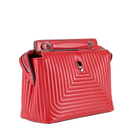 bolso fendi rojo|bolso mujer.